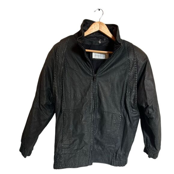 Andrew Marc Performance Leather Jacket Size Medium - Picture 2 of 6